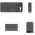 SmallRig 3823 - zestaw, dwukanałowa ładowarka + 2x akumulator Sony NP-F970 (2x 7800mAh) - wymiary